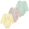 Pack 3 Body Manga Larga de Algodón Beba Chess Baby