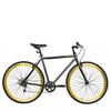 Bicicleta Gama Bikes Alley Cat 6S 28" Black Gold
