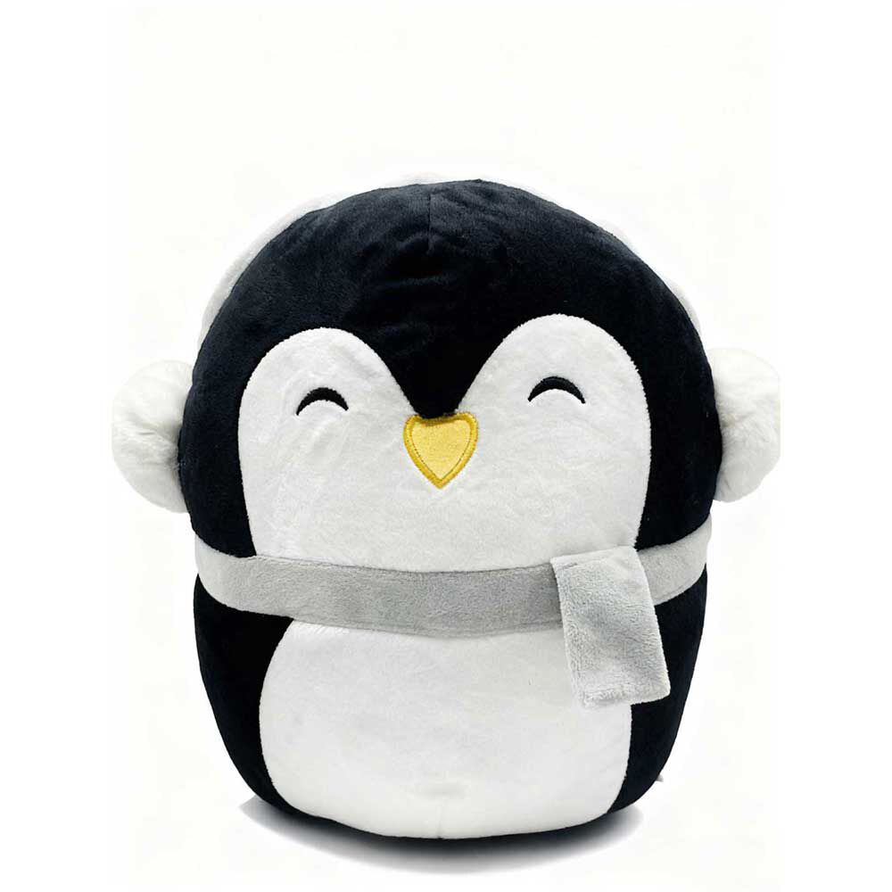 SQUISHY SOUND PALS Cojin Parlante Bt de Pingüino