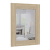 Mueble de Tocador + Espejo + Cómoda 4 Cajones 1 Puerta Perla