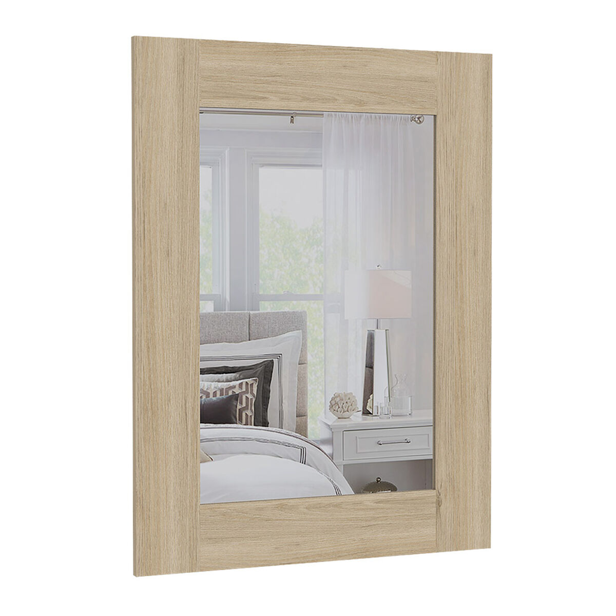 Mueble de Tocador + Espejo + Cómoda 4 Cajones 1 Puerta Perla