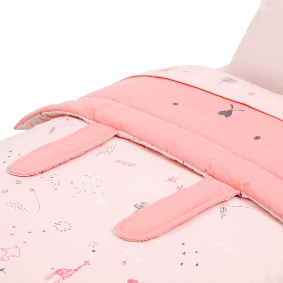 Set Cuna Colecho Rosado Infanti