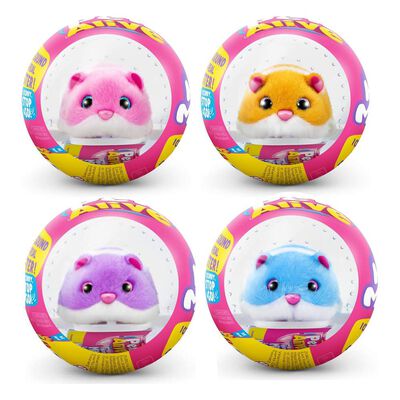 Hamstermania Hámster Interactivo con Pelota Serie 1 Pets Alive