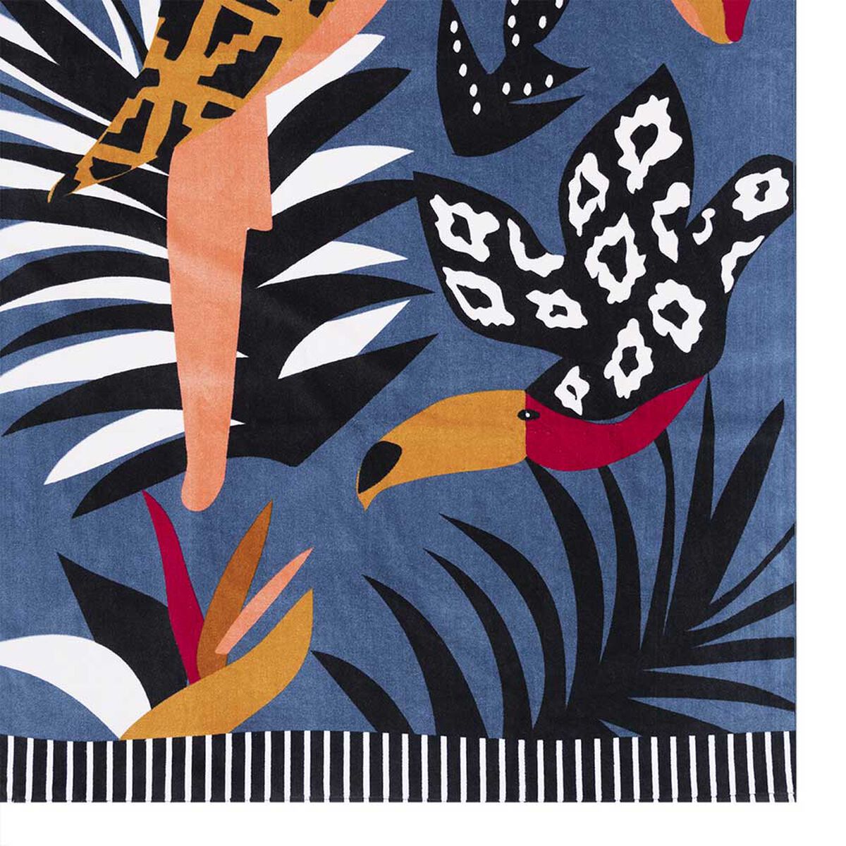 Toalla de Playa Velour Casanova Parrot 100 x 180 cm