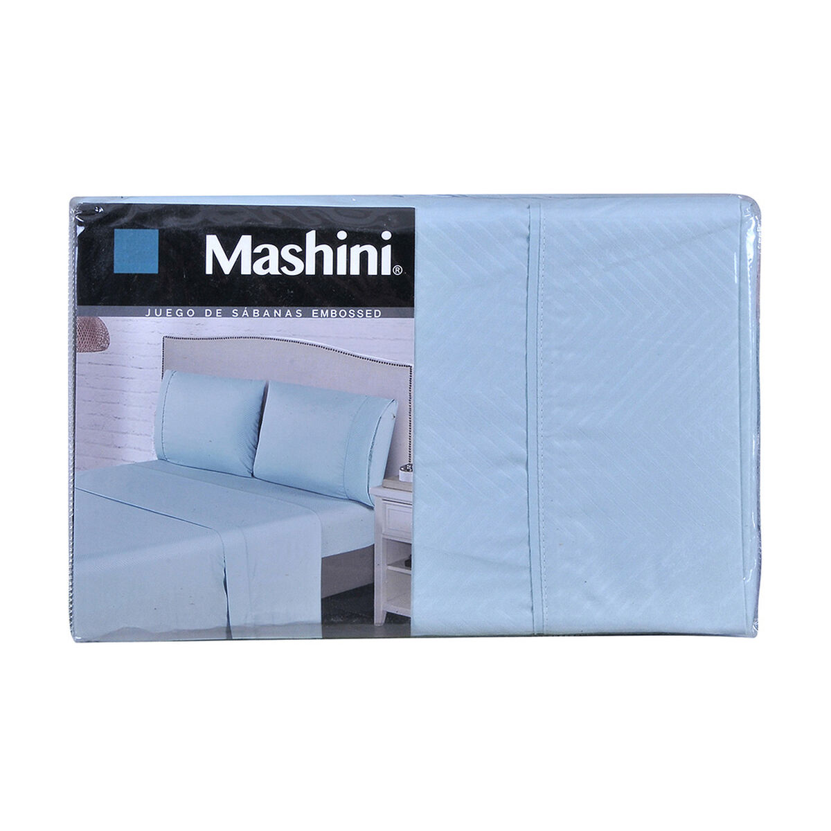 Juego de Sábanas Mashini 1,5 Plazas Chevron