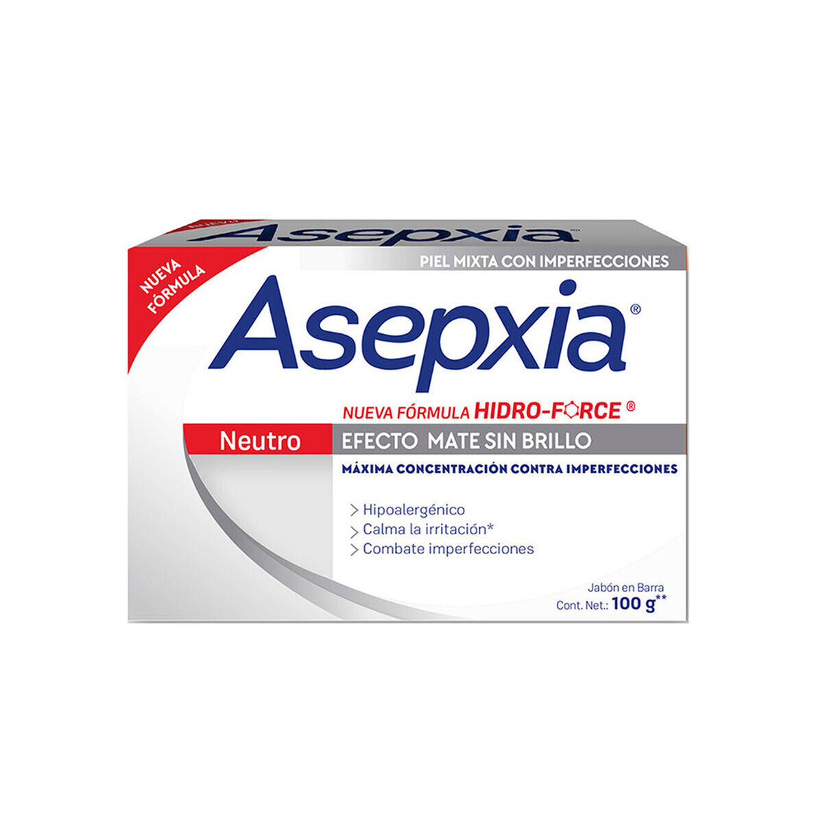 Asepxia Jabón Neutro 100 gr