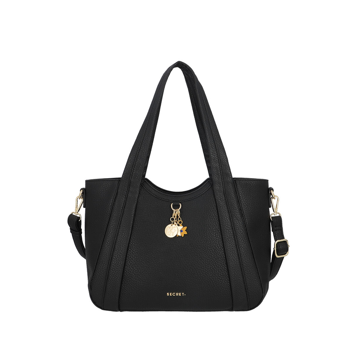Cartera Tote Secret Valladolid FW25 M Negro