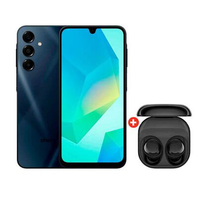 Celular Samsung Galaxy A16 5G 128GB 6,7" Blue Black Liberado + Audífonos Bluetooth Samsung Galaxy Buds Core