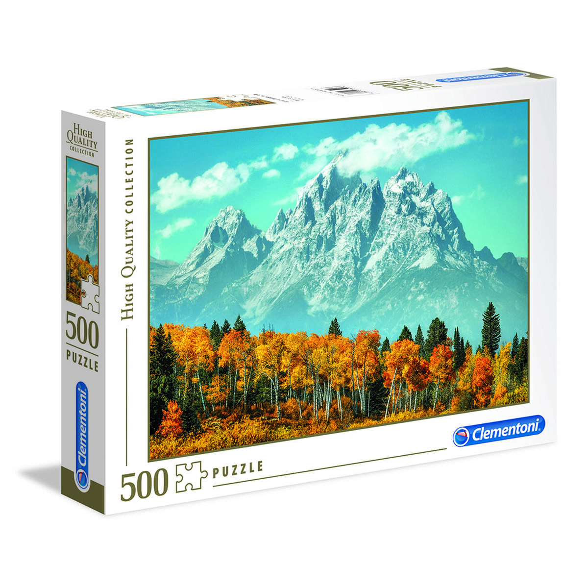 Puzzle 500 Piezas de Gran Teton en Otoño Clementoni