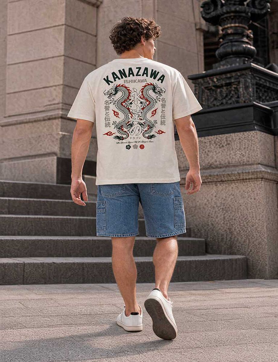 Polera Manga Corta Hombre Icono