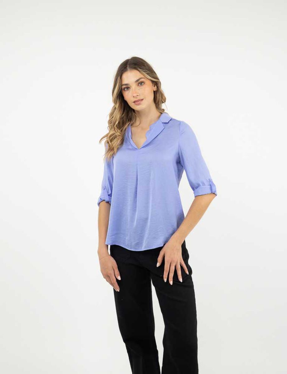 Blusa Manga 3/4 Mujer Zibel