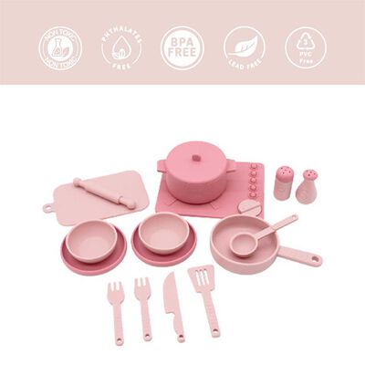Imagen 2 del producto Set Juego de Alimentación 16 Rosa Bebesit