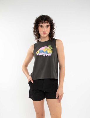 Imagen 1 del producto Polera Deportiva Mujer Lotto Charcoal