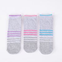 Pack 3 Calcetines Mujer Icono Gris