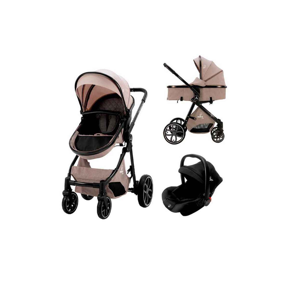 Coche Convertible Sidney Ii Grey Asalvo