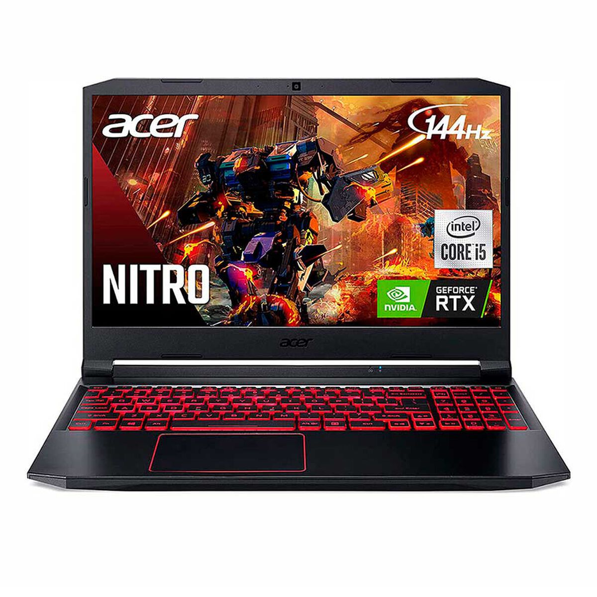 Notebook Gamer Acer Nitro 5 Core i5-10300H 8GB 256GB SSD 15,6" NVIDIA RTX3050