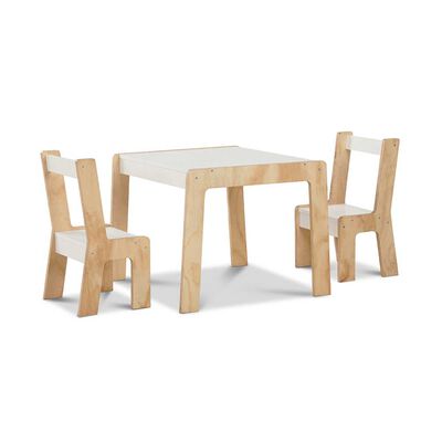 Imagen 2 del producto Mesa CIC Kids 2 Sillas Blanco