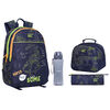Pack Mochila + Lonchera + Estuche + Botella Bakan Head