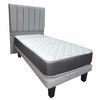 Cama Europea Illusions 1 Plaza Forest + Respaldo