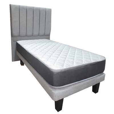 Imagen 2 del producto Cama Europea Illusions 1 Plaza Forest + Respaldo
