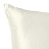 Funda de Almohada Cannon Seda Ivory 50x70 cm