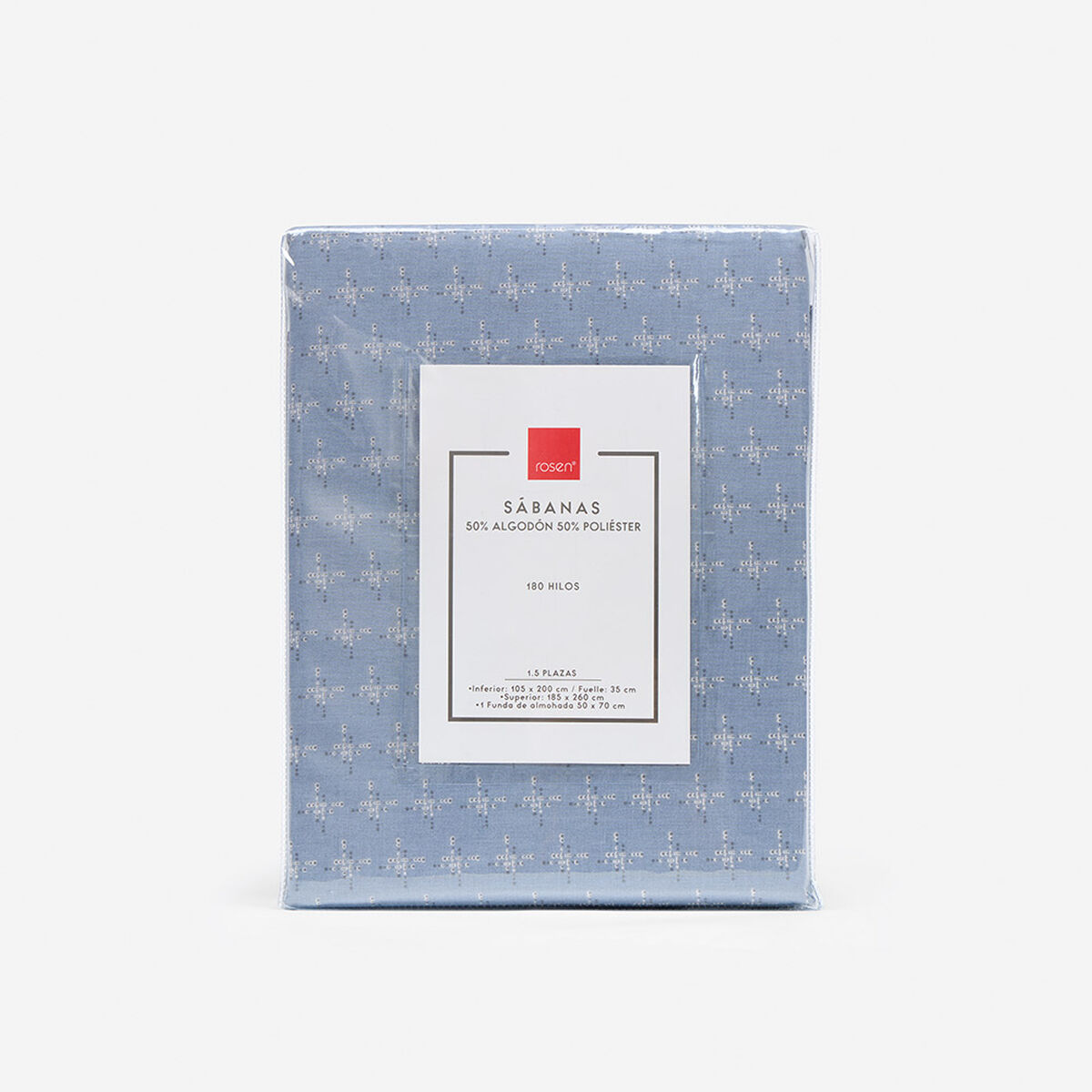 Juego de S&aacute;banas Rosen 1,5 Plazas Miniprint Kaposvar