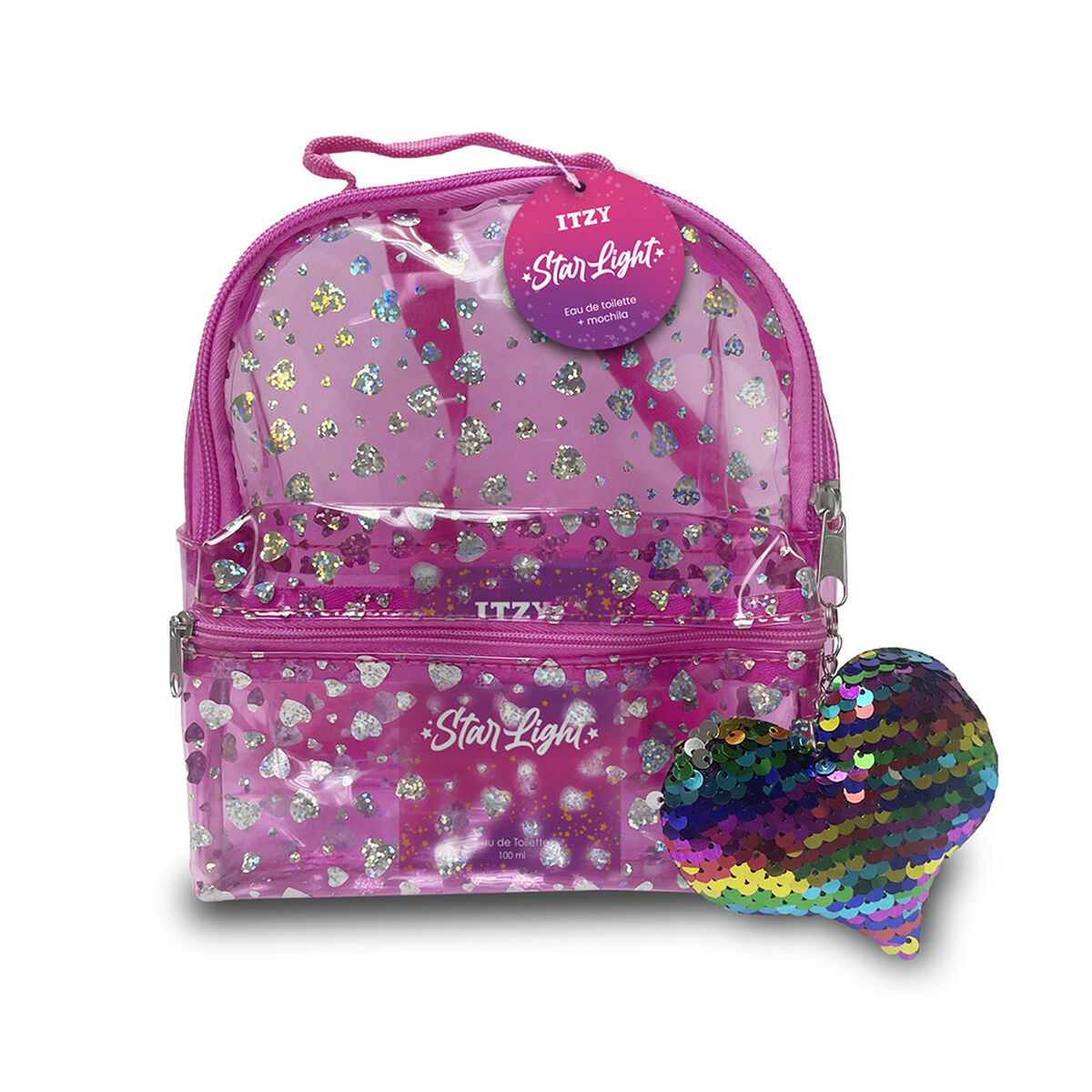 Set de Perfume Itzy Star Light EDT 100 ml + Mochila