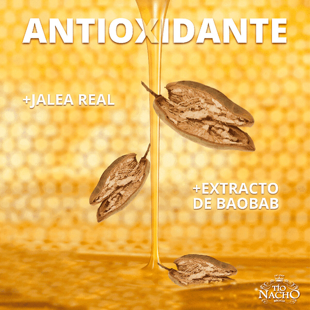 Pack Tío Nacho Antioxidante 2 Shampoo + 1 Acondicionador