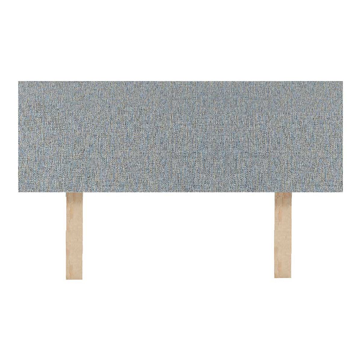 Combo Cama Europea Prelude Radiant 2 Plazas Normal + Respaldo Praga Plata + Cubre Colchón