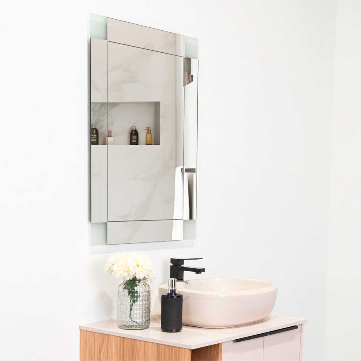 Espejo Tuhome Yorlin Rectangular 80x60cm