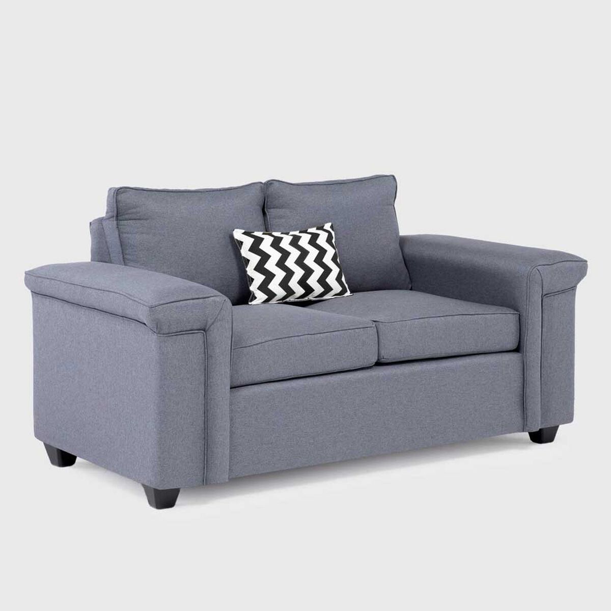 Juegos de Living Mons Sicilia Sof&aacute; 2 Cuerpos + Dos Sillones 1 Cuerpo Gris