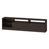 Rack TV Vekkahome Moyan 2 Puertas Café