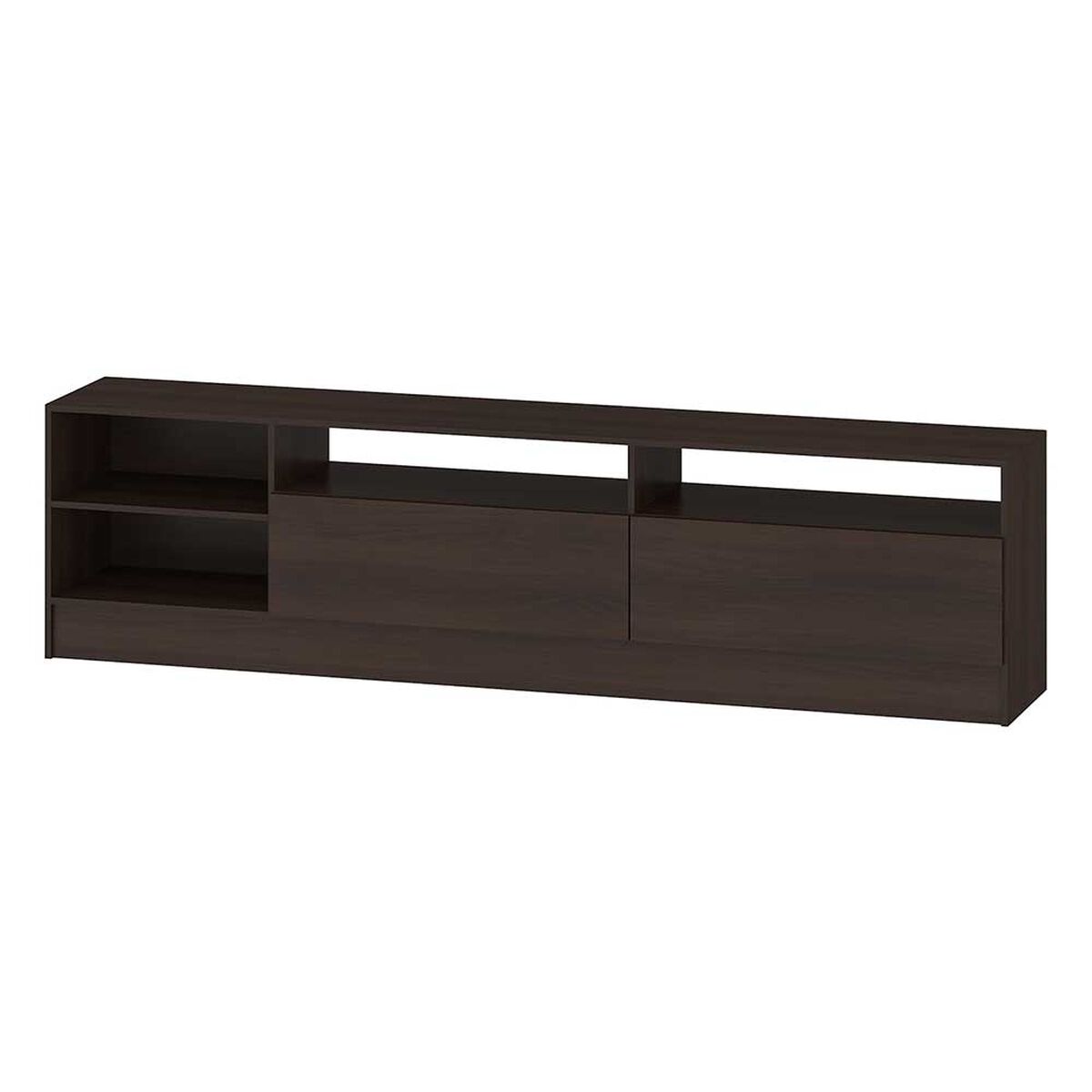 Rack TV Vekkahome Moyan 2 Puertas Café