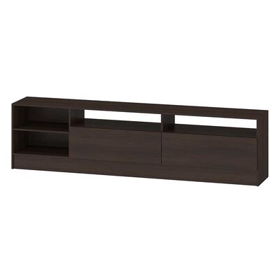 Rack TV Vekkahome Moyan 2 Puertas Negro