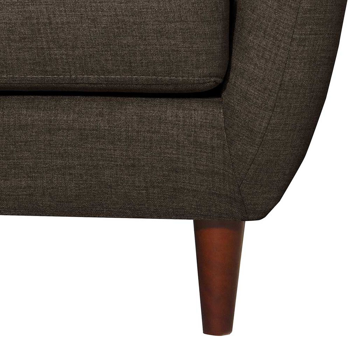 Sofá Black Factory Huevito 3 Cuerpos Café