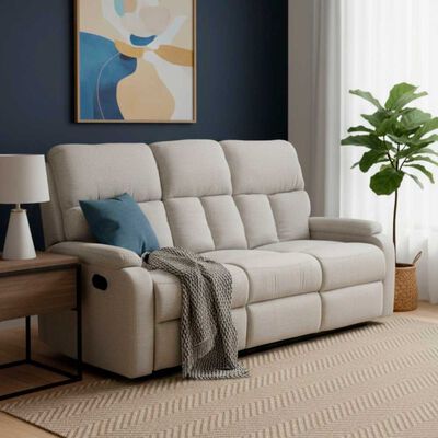 Imagen 1 del producto Sofá Daniels 3 Cuerpos Beige