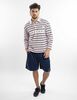 Polera Polo Rayada Manga Larga Hombre Icono