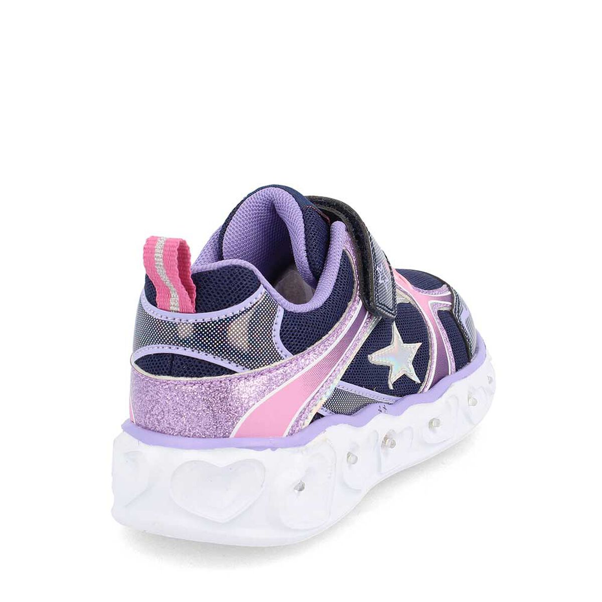 Zapatilla con Luces Niña Bubble Gummers Heart Lite