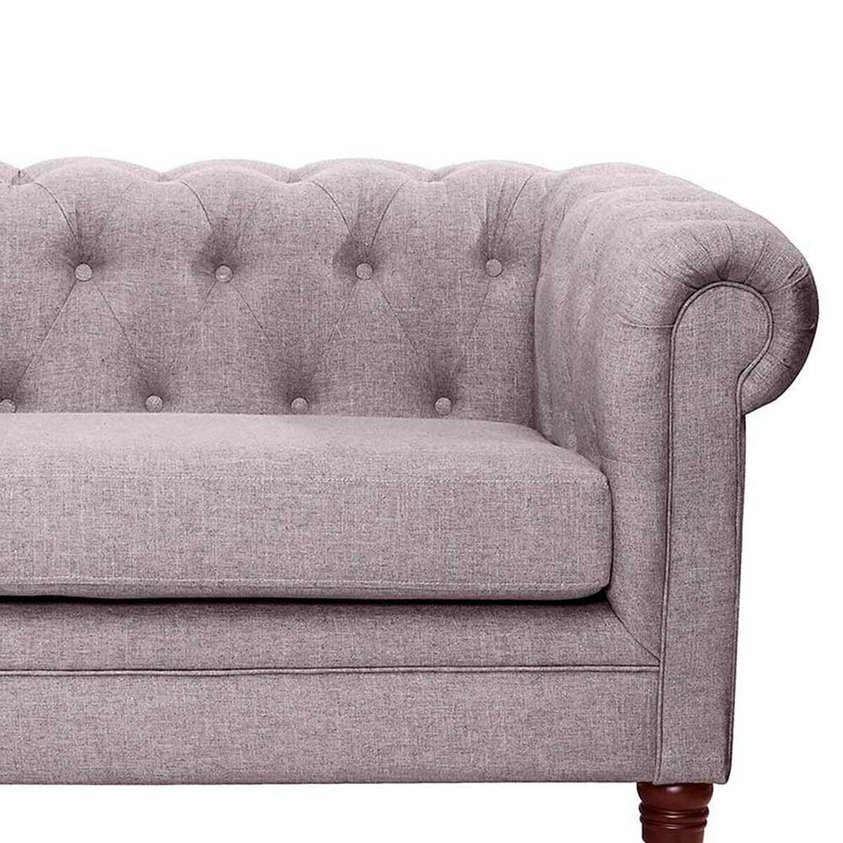 Sof&aacute; Latam Home Florencia 2 Cuerpos Gris Claro