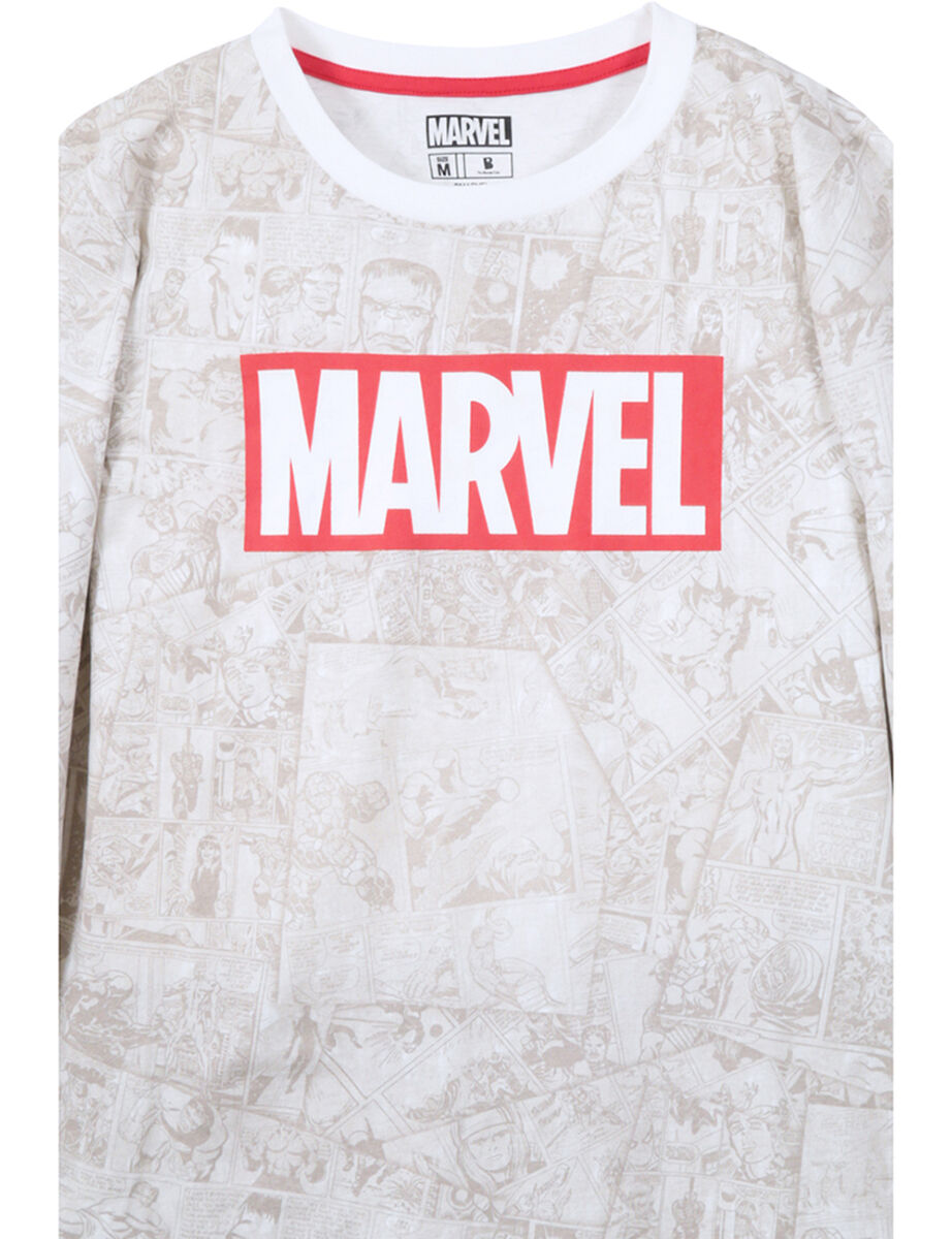 Pijama de Algodón Hombre Marvel
