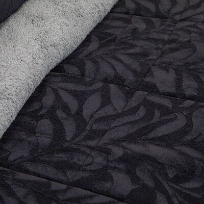 Imagen 2 del producto Cubrecama Doral King Negro Outboss Sherpa