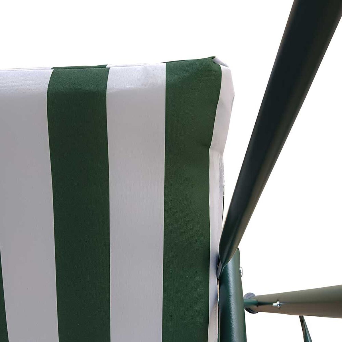 Sillón Columpio para Terraza Casanova 3 Cuerpos Verde Blanco