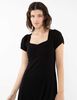 Vestido Corto Manga Corta Mujer Icono