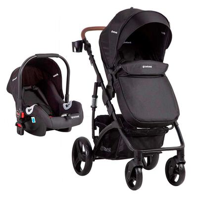 Imagen 2 del producto Coche Cuna Travel System Bebe Quest LX Negro Bebesit