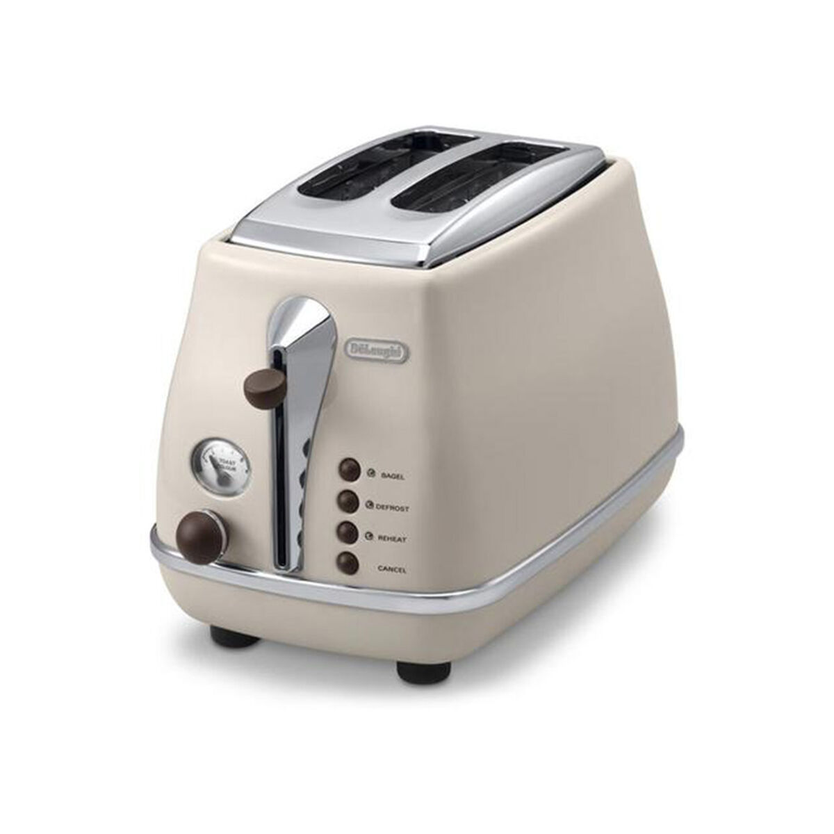Tostador Eléctrico De'Longhi Icona Vintage Beige