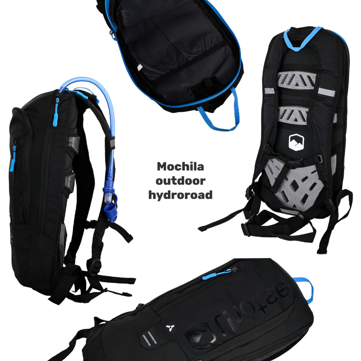 Mochila Outdoor Unisex + Bolsa de Agua Lhotse