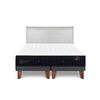 Cama Europea CIC Base Dividida King Premium + Respaldo Miro Alpino