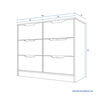 Cómoda Legno 6 Cajones