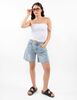 Polera Strapless Mujer Icono