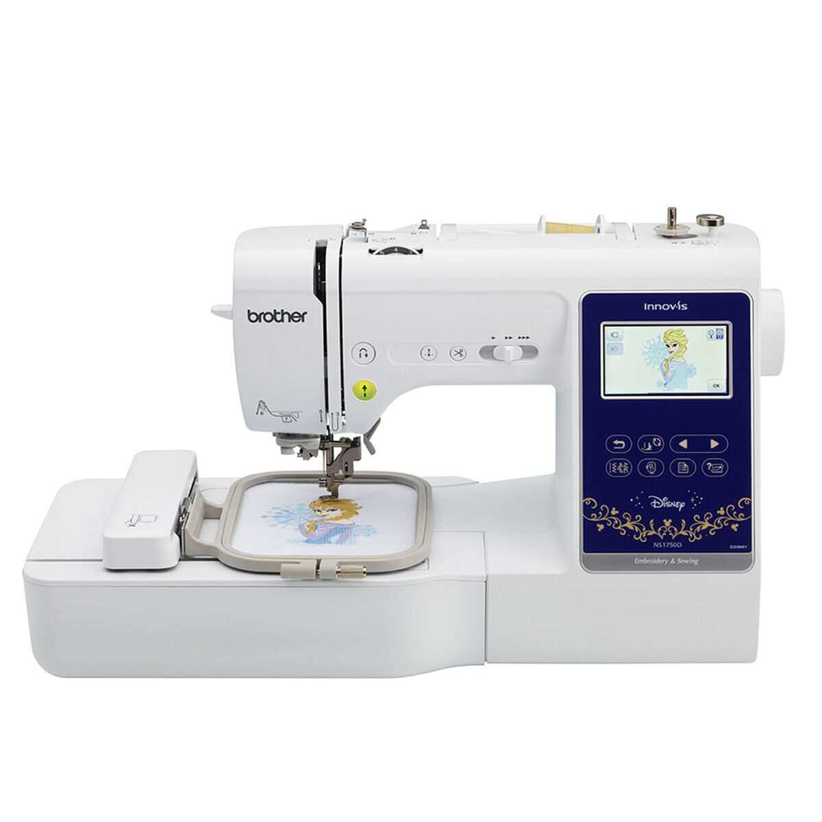 Máquina de Coser y Bordar Brother con Diseños Disney NS1750DL